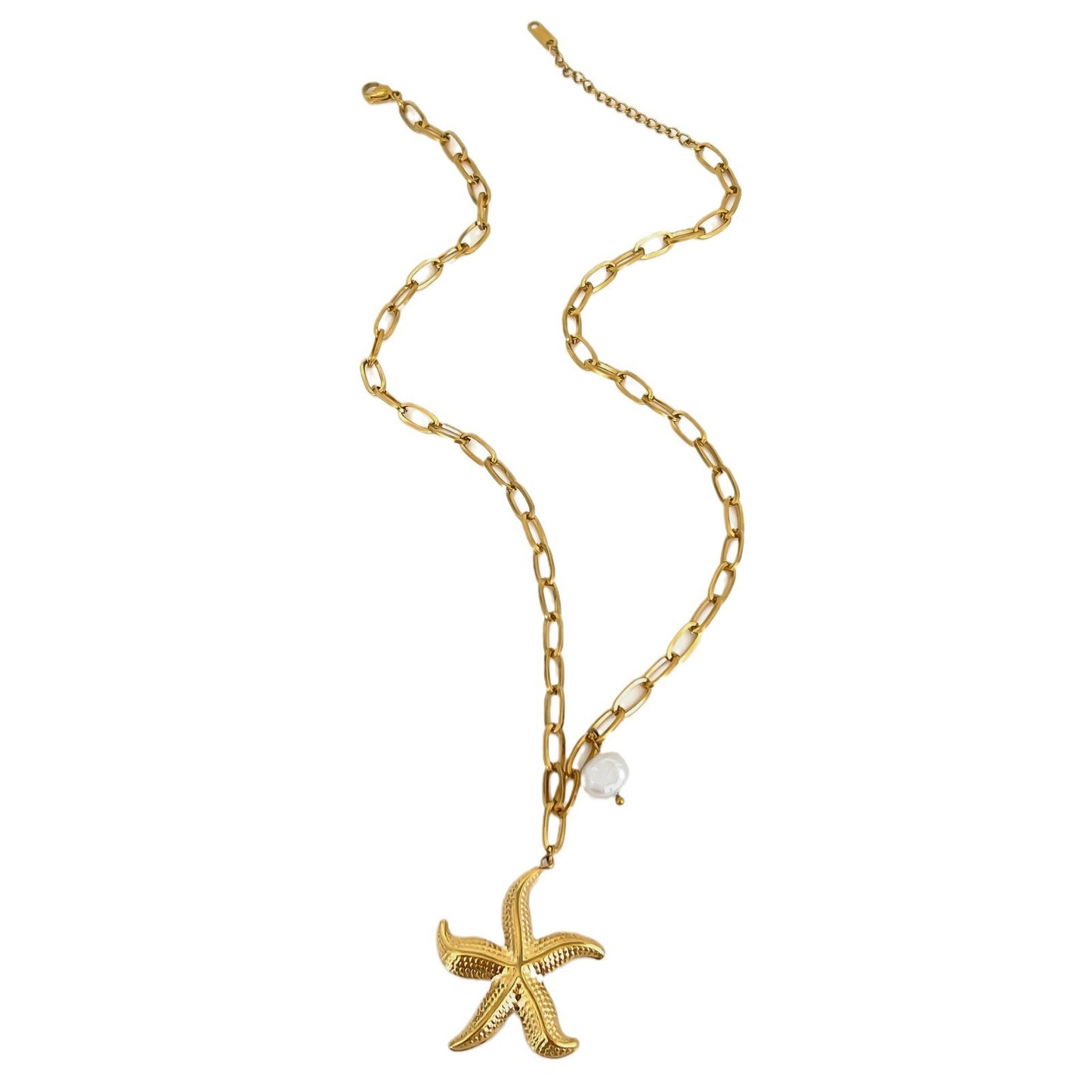 Ocean Wind Series Starfish Pendant